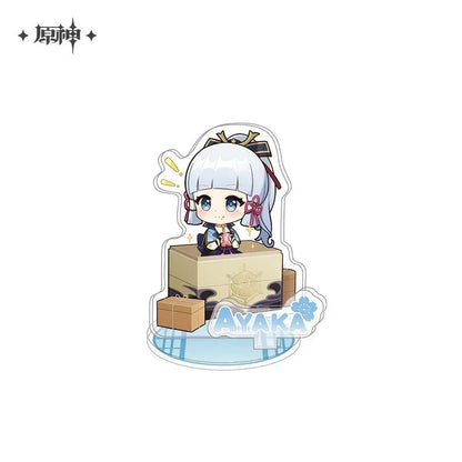 Genshin Impact Hua Cai Qi Shi Series Merch Badge- Yomiya ACG Go Anime www.acg-go.com Art Decor, Ayaka, Badge, Pendant & Keychain, Shikishi, Stand, Yoimiya