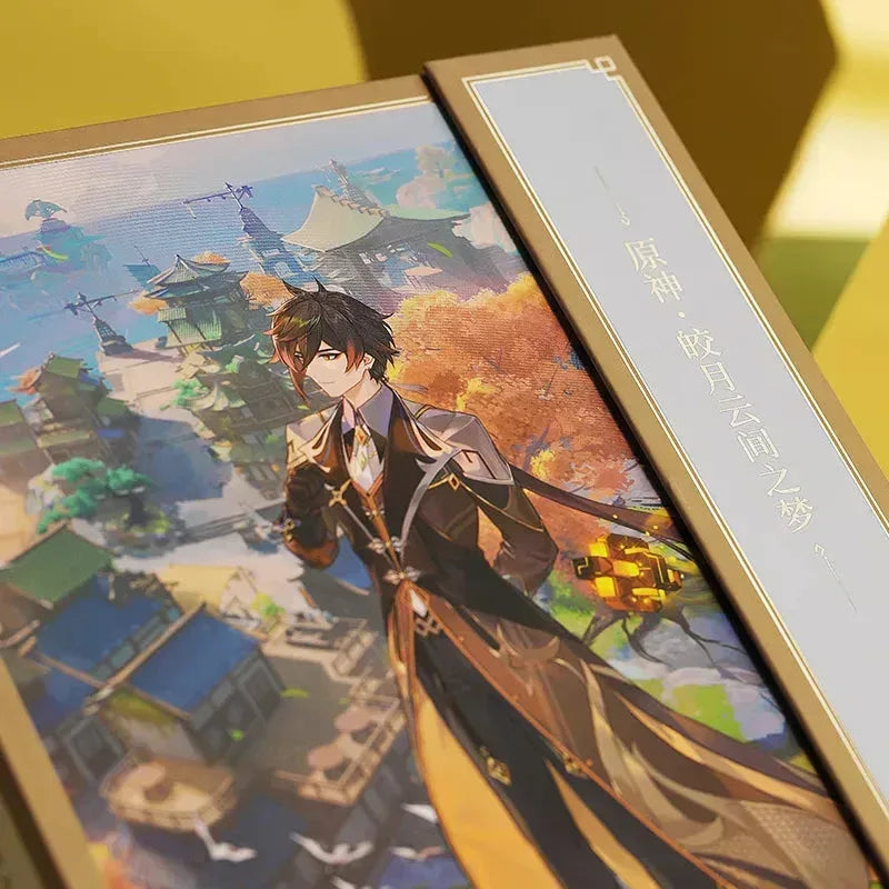 Genshin Impact Jade Moon Upon a Sea of Clouds OST CD Packaging ACG Go Anime www.acg-go.com Genshin Impact, Liyue, Zhongli
