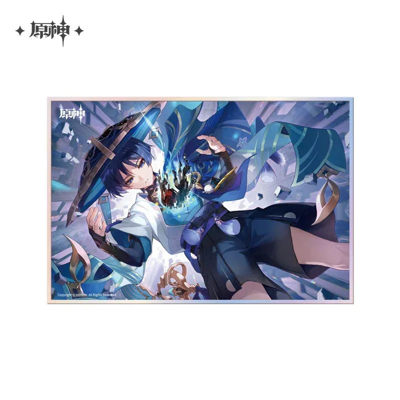 Genshin Impact Shikishi Card Board All Senses Clear, All Existence Void ACG Go Anime www.acg-go.com Aether, Albedo, Alhaitham, Arataki Itto, Art Decor, Azhdaha, Baizhu, Cardboard, Dehya, Event Artwork, Furina, Ganyu, Kamisato Ayato, Kuki Shinobu, Nahida, Paimon, Venti, Wanderer, Xiao, Yanfei, Yelan, Zhongli