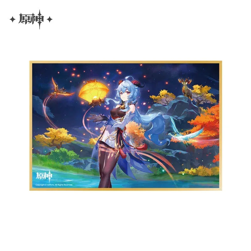 Genshin Impact Shikishi Card Board The Exquisite Night Chimes A Ver. ACG Go Anime www.acg-go.com Aether, Albedo, Alhaitham, Arataki Itto, Art Decor, Azhdaha, Baizhu, Cardboard, Dehya, Event Artwork, Furina, Ganyu, Kamisato Ayato, Kuki Shinobu, Nahida, Paimon, Venti, Wanderer, Xiao, Yanfei, Yelan, Zhongli
