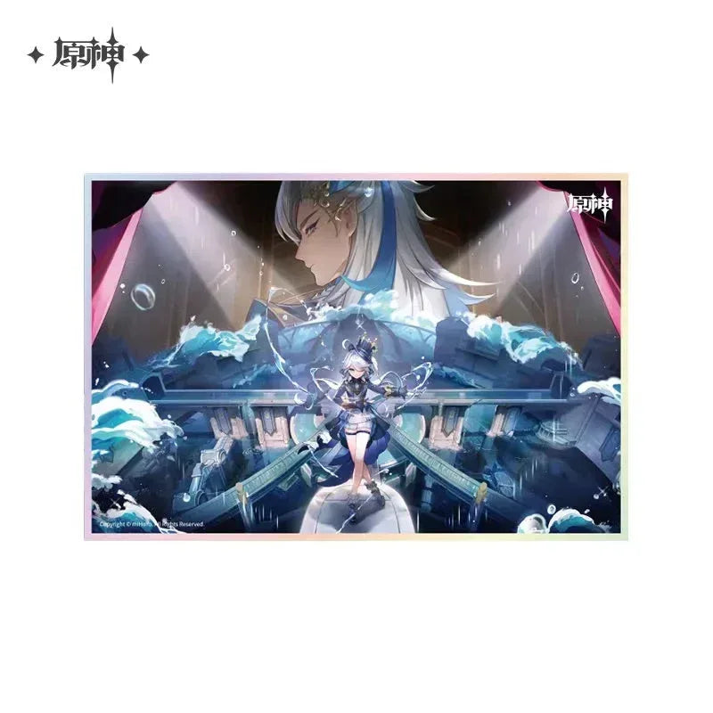 Genshin Impact Shikishi Card Board Masquerade of the Guilty A Ver. ACG Go Anime www.acg-go.com Aether, Albedo, Alhaitham, Arataki Itto, Art Decor, Azhdaha, Baizhu, Cardboard, Dehya, Event Artwork, Furina, Ganyu, Kamisato Ayato, Kuki Shinobu, Nahida, Paimon, Venti, Wanderer, Xiao, Yanfei, Yelan, Zhongli