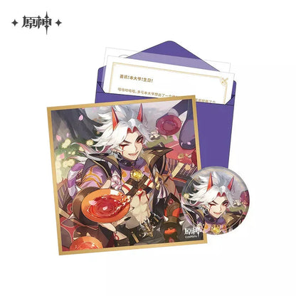 The Day of Destiny Set Genshin Impact Arataki Itto ACG Go Anime