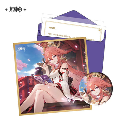 The Day of Destiny Set Genshin Impact Yae Miko ACG Go Anime