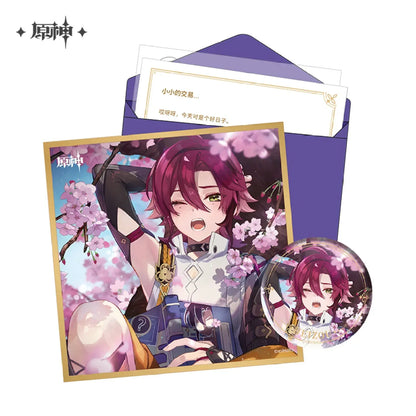 The Day of Destiny Set Genshin Impact Shikanoin Heizou ACG Go Anime