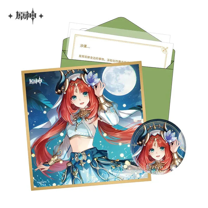 The Day of Destiny Set Genshin Impact Nilou ACG Go Anime
