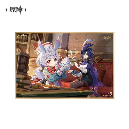 Genshin Impact Theme Series Acrylic Shikishi Cardboard An Everlasting Dream Intertwined ACG Go Anime www.acg-go.com Alhaitham, Art Decor, Cardboard, Cyno, Event Artwork, Hu Tao, Kaveh, Nahida, Neuvillette, Tighnari, Wanderer, Wriothesley, Xiao, Yelan
