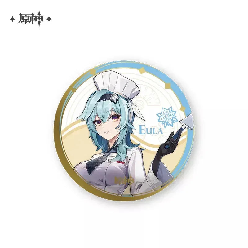 Genshin Impact X PizzaHut Series Merch Plate: Amber ACG Go Anime www.acg-go.com Amber, Apparel, Eula