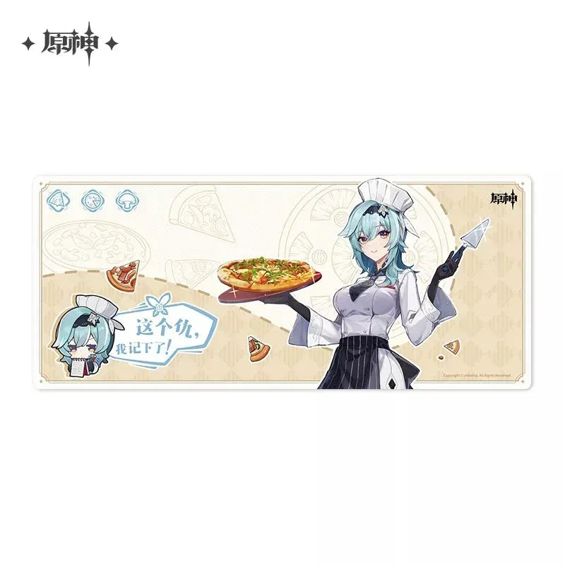 Genshin Impact X PizzaHut Series Merch Plate: Amber ACG Go Anime www.acg-go.com Amber, Apparel, Eula