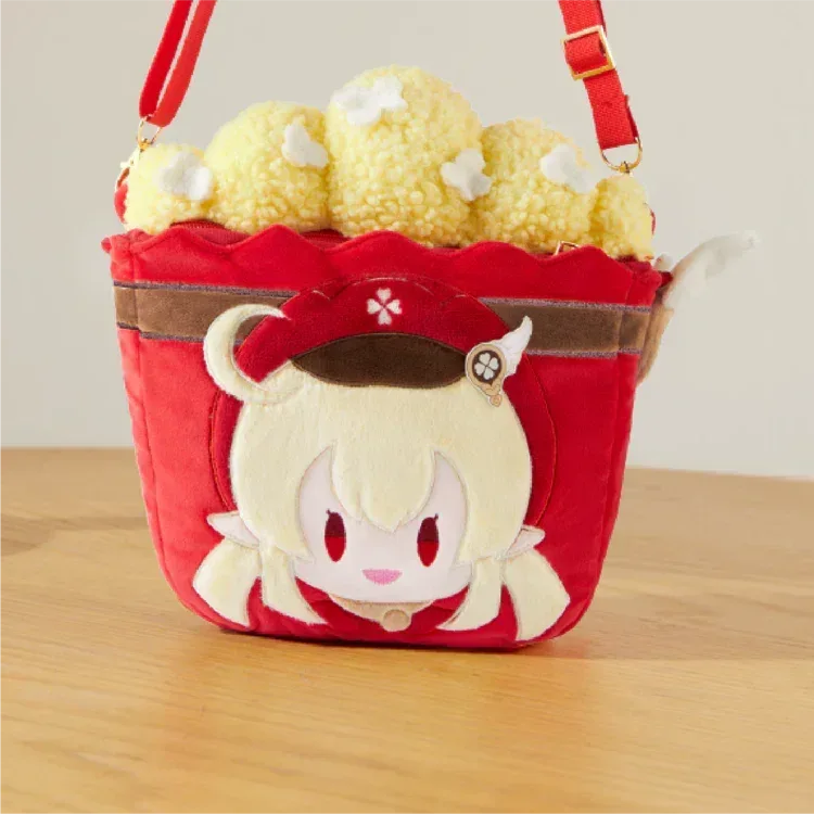 Genshin Impact x Wanda Film "Magic Screen Journey: A Date with Light and Shadow" Popcorn Plush Itabag Klee ACG Go Anime www.acg-go.com Apparel, Genshin Impact, Itabag, Klee