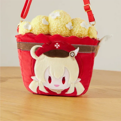 Genshin Impact x Wanda Film "Magic Screen Journey: A Date with Light and Shadow" Popcorn Plush Itabag Klee ACG Go Anime www.acg-go.com Apparel, Genshin Impact, Itabag, Klee