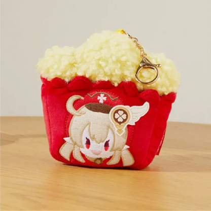 Genshin Impact x Wanda Film "Magic Screen Journey: A Date with Light and Shadow" Popcorn Plush Keychain Klee ACG Go Anime www.acg-go.com Genshin Impact, Klee, Pendant & Keychain, Plush