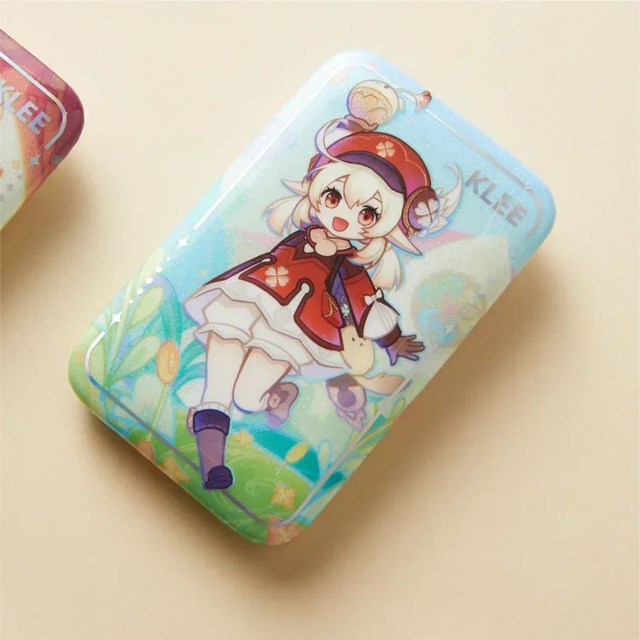 Genshin Impact x Wanda Film "Magic Screen Journey: A Date with Light and Shadow" Square Pin Badge Klee - B ACG Go Anime www.acg-go.com Badge, Genshin Impact, Klee