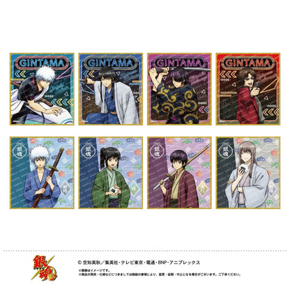 Gintama Mini Shikishi Cardboard Collection Mystery Box 1 Pcs ACG Go Anime www.acg-go.com Cardboard, Mystery Box, Shikishi