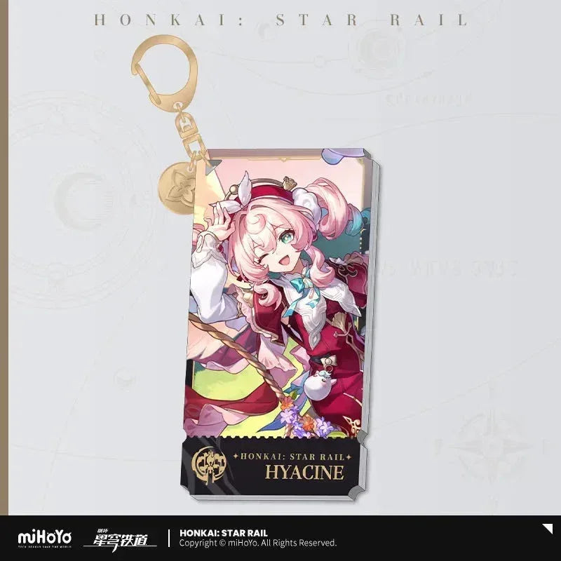 Honkai: Star Rail The Remembrance Character Warp Artwork Acrylic Keychain