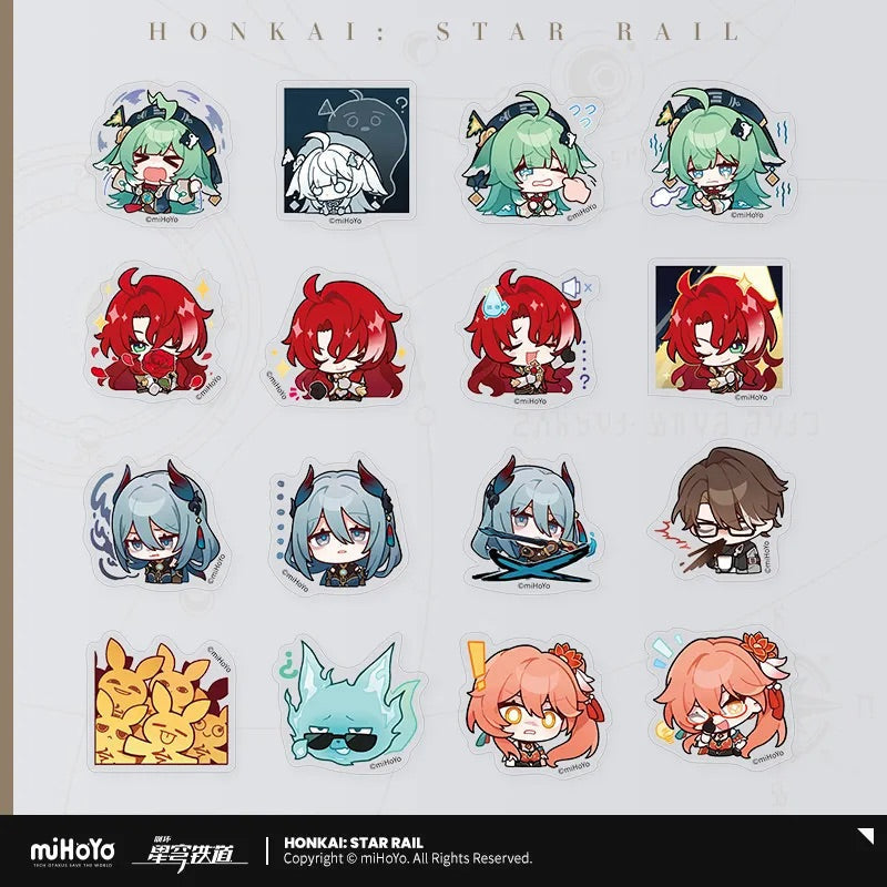 Pom-Pom Exhibition Series Chibi Sticker Box