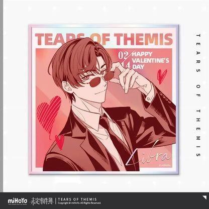 Tears of Themis Happy Valentine's Day Series Decorative Shikishi Cardboard Artem Wing ACG Go Anime www.acg-go.com Art Decor, Artem Wing, Cardboard, Luke Pearce, Marius von Hagen, Shikishi, Vyn Richter