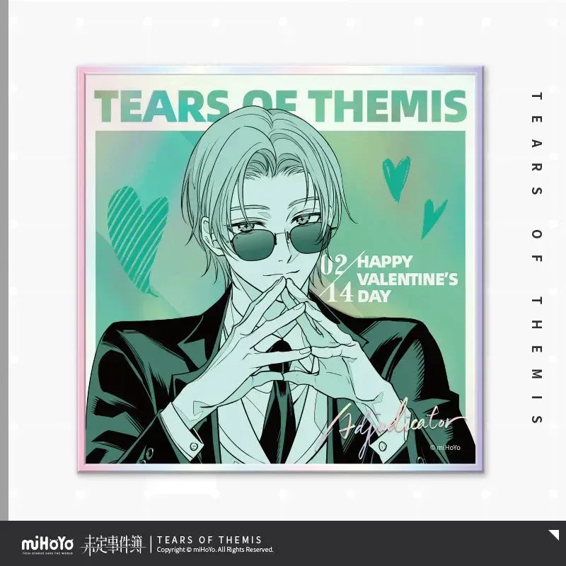 Tears of Themis Happy Valentine's Day Series Decorative Shikishi Cardboard Vyn Richter ACG Go Anime www.acg-go.com Art Decor, Artem Wing, Cardboard, Luke Pearce, Marius von Hagen, Shikishi, Vyn Richter