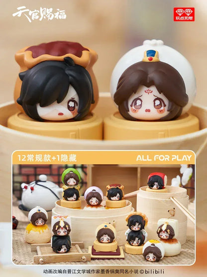 Heaven Official's Blessing Dim Sum Series Chibi Jenga Mystery Box Random One ACG Go Anime www.acg-go.com Heaven Official’s Blessing, Hua Cheng, Mystery Box, Xie Lian