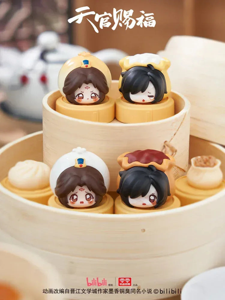 Heaven Official's Blessing Dim Sum Series Chibi Jenga Mystery Box Random One ACG Go Anime www.acg-go.com Heaven Official’s Blessing, Hua Cheng, Mystery Box, Xie Lian