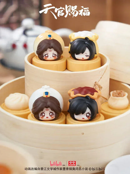 Heaven Official's Blessing Dim Sum Series Chibi Jenga Mystery Box Random One ACG Go Anime www.acg-go.com Heaven Official’s Blessing, Hua Cheng, Mystery Box, Xie Lian
