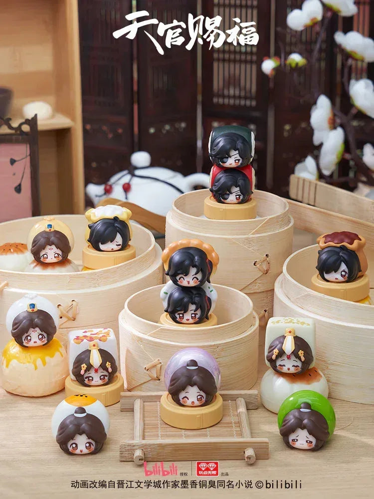 Heaven Official's Blessing Dim Sum Series Chibi Jenga Mystery Box Random One ACG Go Anime www.acg-go.com Heaven Official’s Blessing, Hua Cheng, Mystery Box, Xie Lian