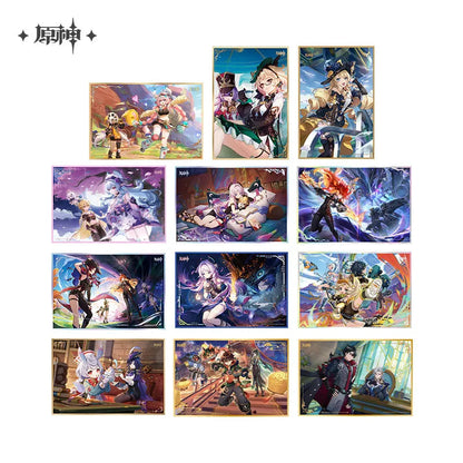 Genshin Impact Theme Series Acrylic Shikishi Cardboard