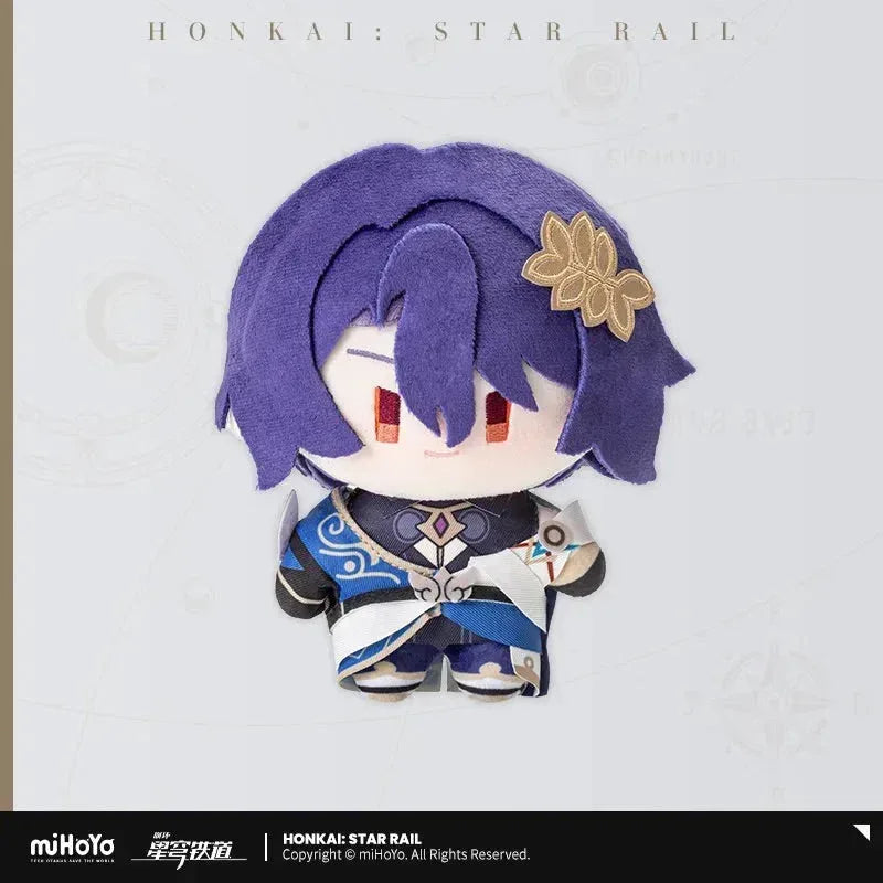 Honkai: Star Rail Chibi Doll Series Plush Toy Dr. Ratio ACG Go Anime www.acg-go.com Acheron, Anaxa, Blade, Castorice, Dan Heng, Dan Heng • Imbibitor Lunae, Dr. Ratio, Firefly, Fu Xuan, Jing Yuan, Jingliu, Kafka, March 7th, Mydei, Phainon, Plush, The Herta