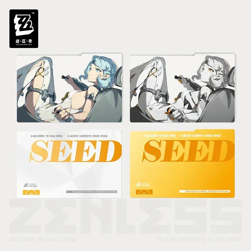 Zenless Zone Zero Mindscape Cinema Series Obol Squad Framed Acrylic Insert Set