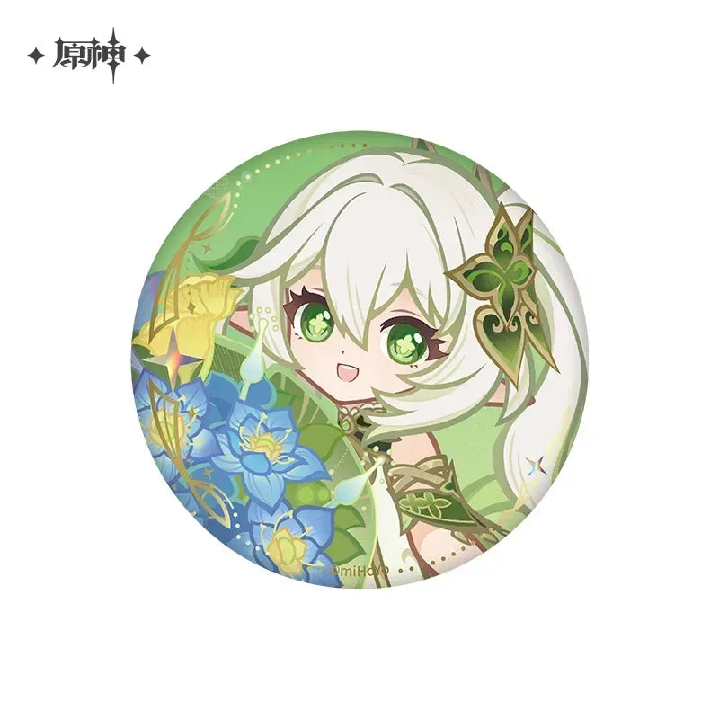 Genshin Impact Voicemail of Fragrance Series Badge & Acrylic Block