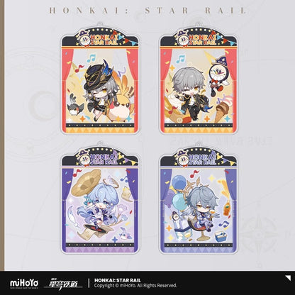 Honkai: Star Rail Autumn Festival Series Chibi Happy Shake Keychain