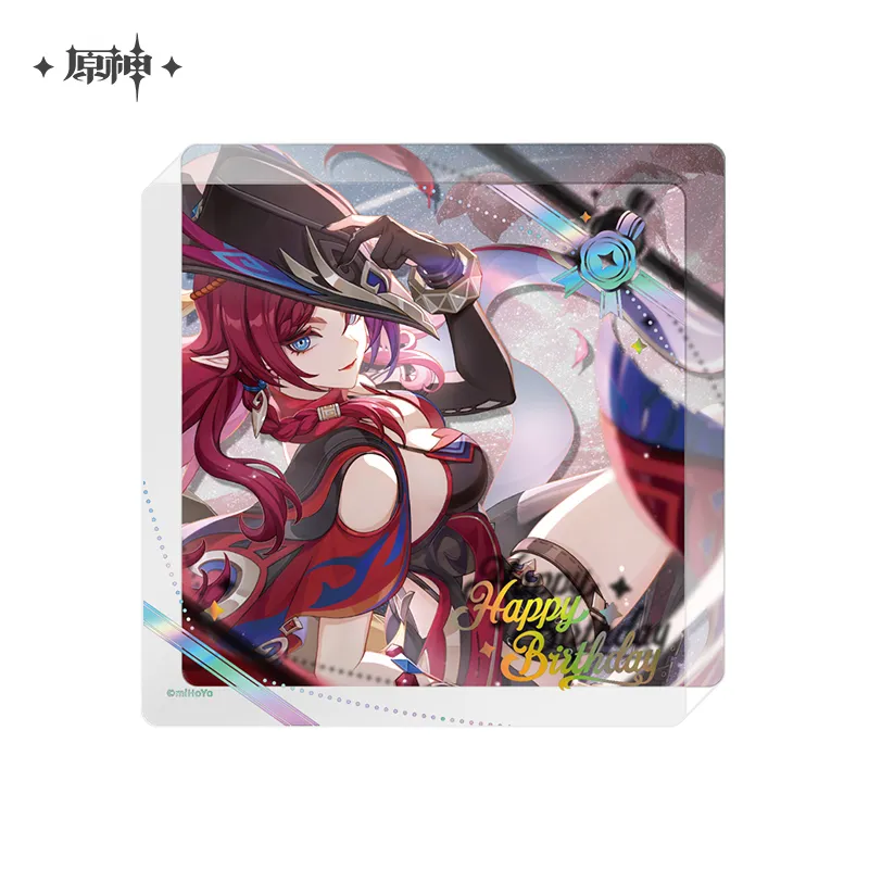 Genshin Impact The Day of Destiny Series Thick Acrylic Coaster 2025
