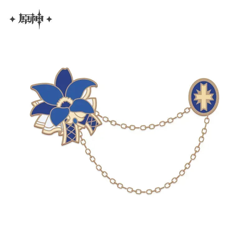 Genshin Impact Artifacts Metal Brooch Noblesse Oblige