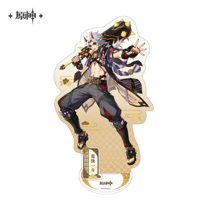 Genshin Impact Inazuma Character Stand Arataki Itto ACG Go Anime www.acg-go.com Arataki Itto, Character Artwork, Chiori, Gorou, Kaedehara Kazuha, Kamisato Ayaka, Kamisato Ayato, Kirara, Kujou Sara, Kuki Shinobu, Raiden Shogun, Sangonomiya Kokomi, Sayu, Shikanoin Heizou, Stand, Thoma, Yae Miko, Yoimiya, Yumemizuki Mizuki