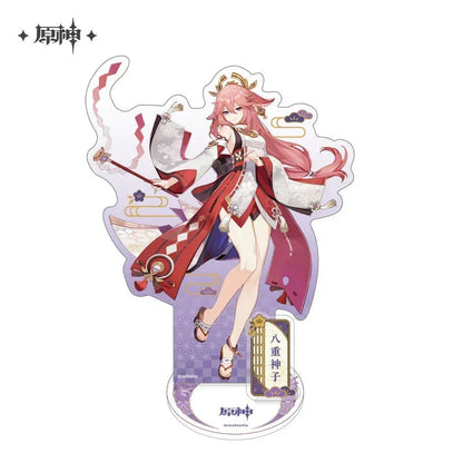 Genshin Impact Inazuma Character Stand Yae Miko ACG Go Anime www.acg-go.com Arataki Itto, Character Artwork, Chiori, Gorou, Kaedehara Kazuha, Kamisato Ayaka, Kamisato Ayato, Kirara, Kujou Sara, Kuki Shinobu, Raiden Shogun, Sangonomiya Kokomi, Sayu, Shikanoin Heizou, Stand, Thoma, Yae Miko, Yoimiya, Yumemizuki Mizuki