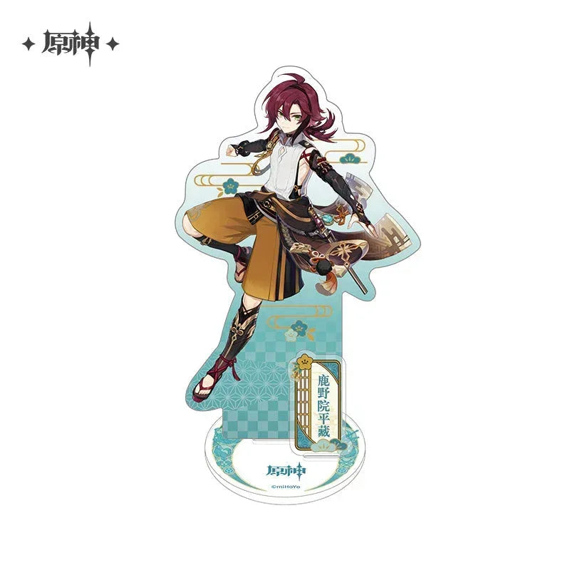 Genshin Impact Inazuma Character Stand Shikanoin Heizou ACG Go Anime www.acg-go.com Arataki Itto, Character Artwork, Chiori, Gorou, Kaedehara Kazuha, Kamisato Ayaka, Kamisato Ayato, Kirara, Kujou Sara, Kuki Shinobu, Raiden Shogun, Sangonomiya Kokomi, Sayu, Shikanoin Heizou, Stand, Thoma, Yae Miko, Yoimiya, Yumemizuki Mizuki