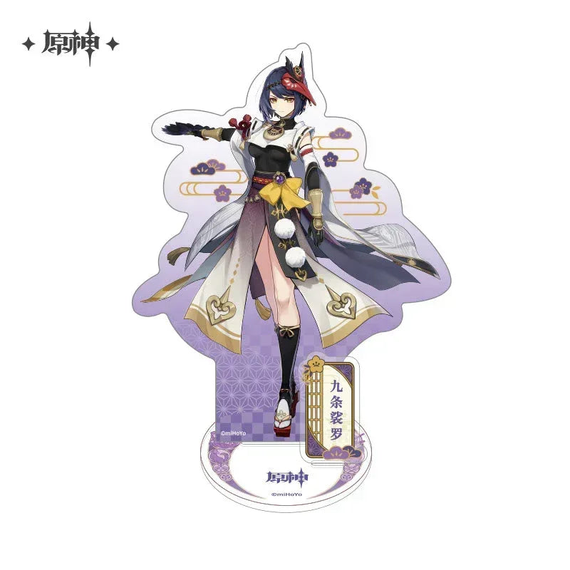Genshin Impact Inazuma Character Stand Kujou Sara ACG Go Anime www.acg-go.com Arataki Itto, Character Artwork, Chiori, Gorou, Kaedehara Kazuha, Kamisato Ayaka, Kamisato Ayato, Kirara, Kujou Sara, Kuki Shinobu, Raiden Shogun, Sangonomiya Kokomi, Sayu, Shikanoin Heizou, Stand, Thoma, Yae Miko, Yoimiya, Yumemizuki Mizuki