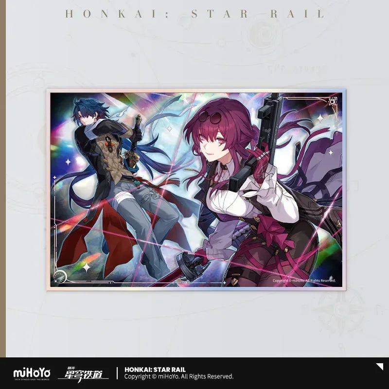 Honkai: Star Rail Interstellar Journey Series Acrylic Shikishi Cardboard Even Immortality Ends ACG Go Anime www.acg-go.com Art Decor, Cardboard, Celestial Eyes Above Mortal Ruins, Even Immortality Ends, Farewell, Galactic Roaming, Into the Yawning Chasm, Penacony, Then Wake to Weep