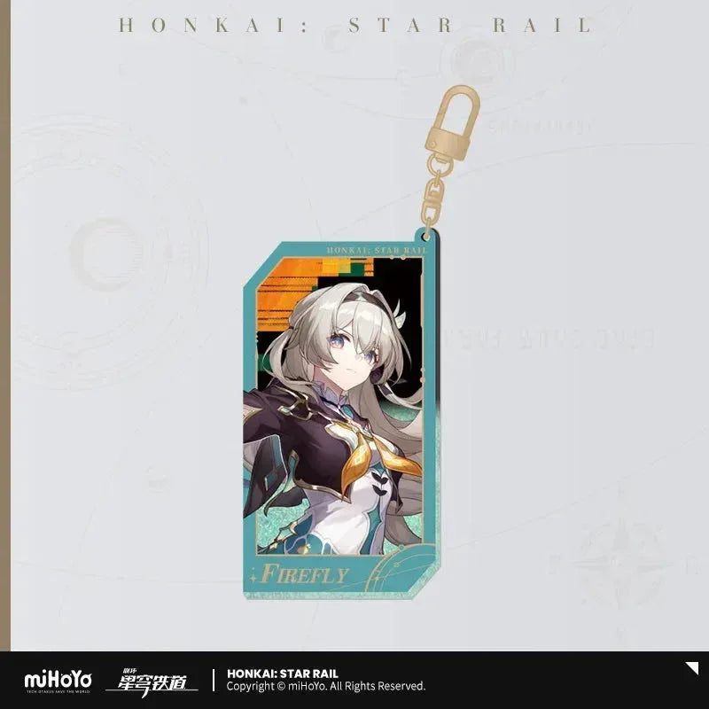 Honkai: Star Rail Invitation From The Stellar Series Glitter Quicksand Acrylic Keychain Firefly ACG Go Anime www.acg-go.com Acheron, Aglaea, Argenti, Art Decor, Aventurine, Bailu, Black Swan, Blade, Boothill, Dan Heng • Imbibitor Lunae, Dr. Ratio, Feixiao, Firefly, Fu Xuan, Fugue, Huohuo, Jade, Jiaoqiu, Jing Yuan, Jingliu, Kafka, Lingsha, Luocha, March 7th, Mydei, Rappa, Robin, Ruan Mei, Seele, Serval, Silver Wolf, Sparkle, Stand, Sunday, The Herta, Topaz, Tribbie, Yunli