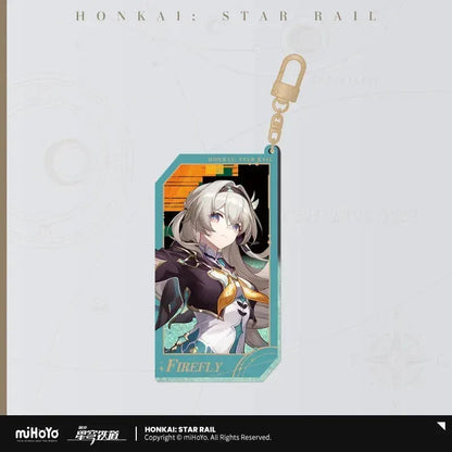 Honkai: Star Rail Invitation From The Stellar Series Glitter Quicksand Acrylic Keychain Firefly ACG Go Anime www.acg-go.com Acheron, Aglaea, Argenti, Art Decor, Aventurine, Bailu, Black Swan, Blade, Boothill, Dan Heng • Imbibitor Lunae, Dr. Ratio, Feixiao, Firefly, Fu Xuan, Fugue, Huohuo, Jade, Jiaoqiu, Jing Yuan, Jingliu, Kafka, Lingsha, Luocha, March 7th, Mydei, Rappa, Robin, Ruan Mei, Seele, Serval, Silver Wolf, Sparkle, Stand, Sunday, The Herta, Topaz, Tribbie, Yunli