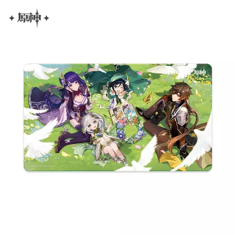 Gaming Mouse Pad Vol 2 Genshin Impact 2nd Anniversary Painting ACG Go Anime