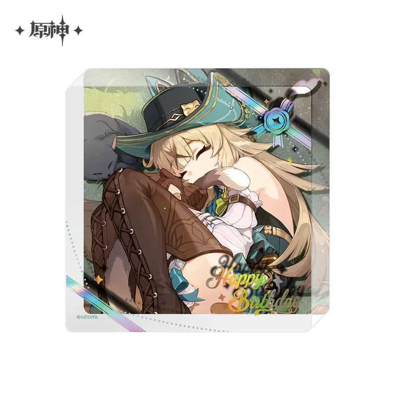 Genshin Impact The Day of Destiny Series Thick Acrylic Coaster 2025