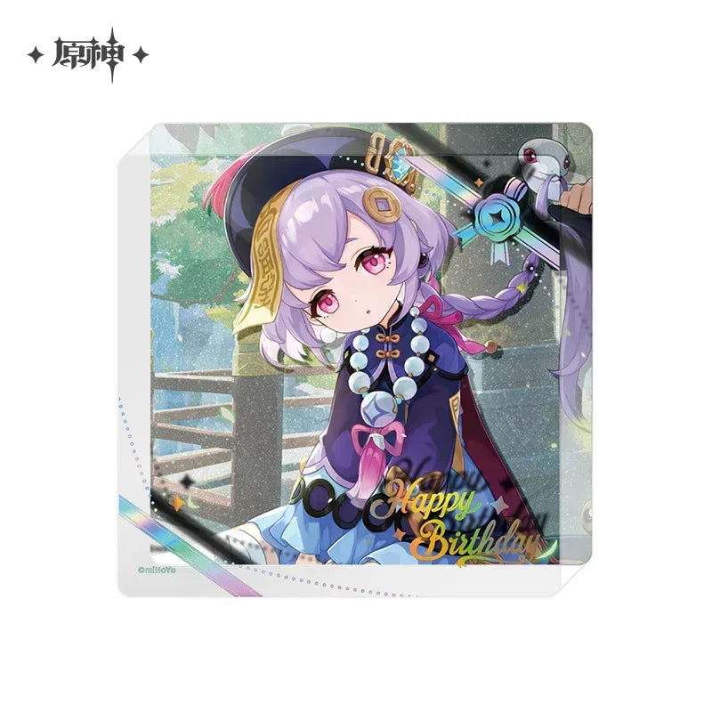 Genshin Impact The Day of Destiny Series Thick Acrylic Coaster 2025