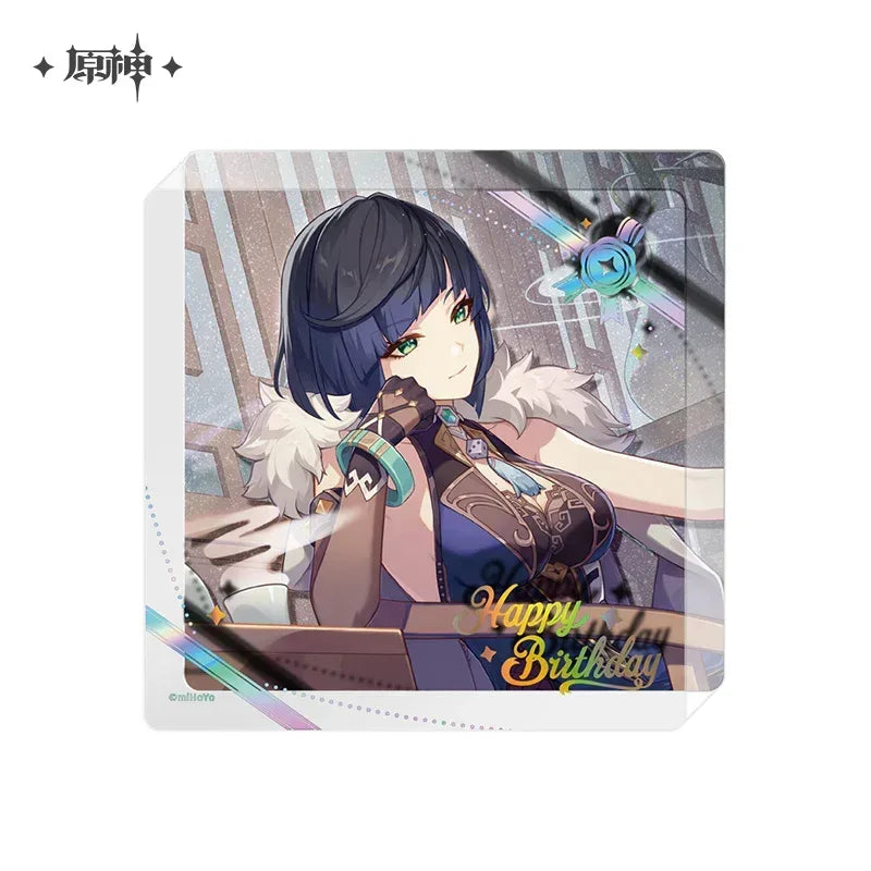 Genshin Impact The Day of Destiny Series Thick Acrylic Coaster 2025