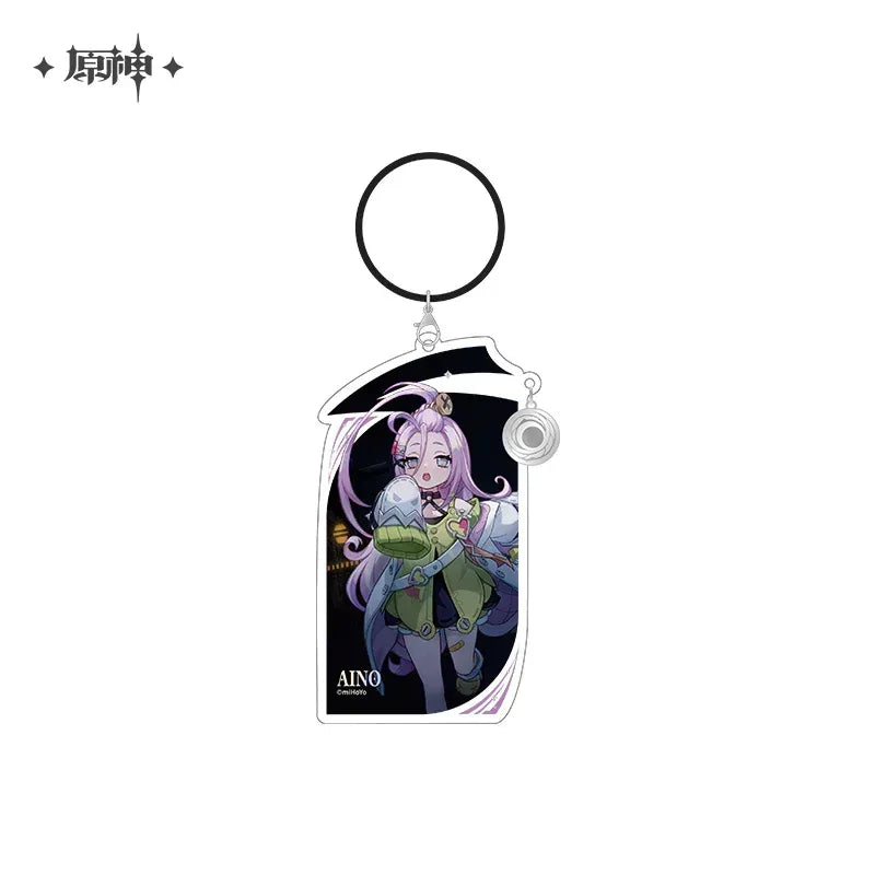 Genshin Impact Moonlit Ballad of the Night Series Acrylic Keychain