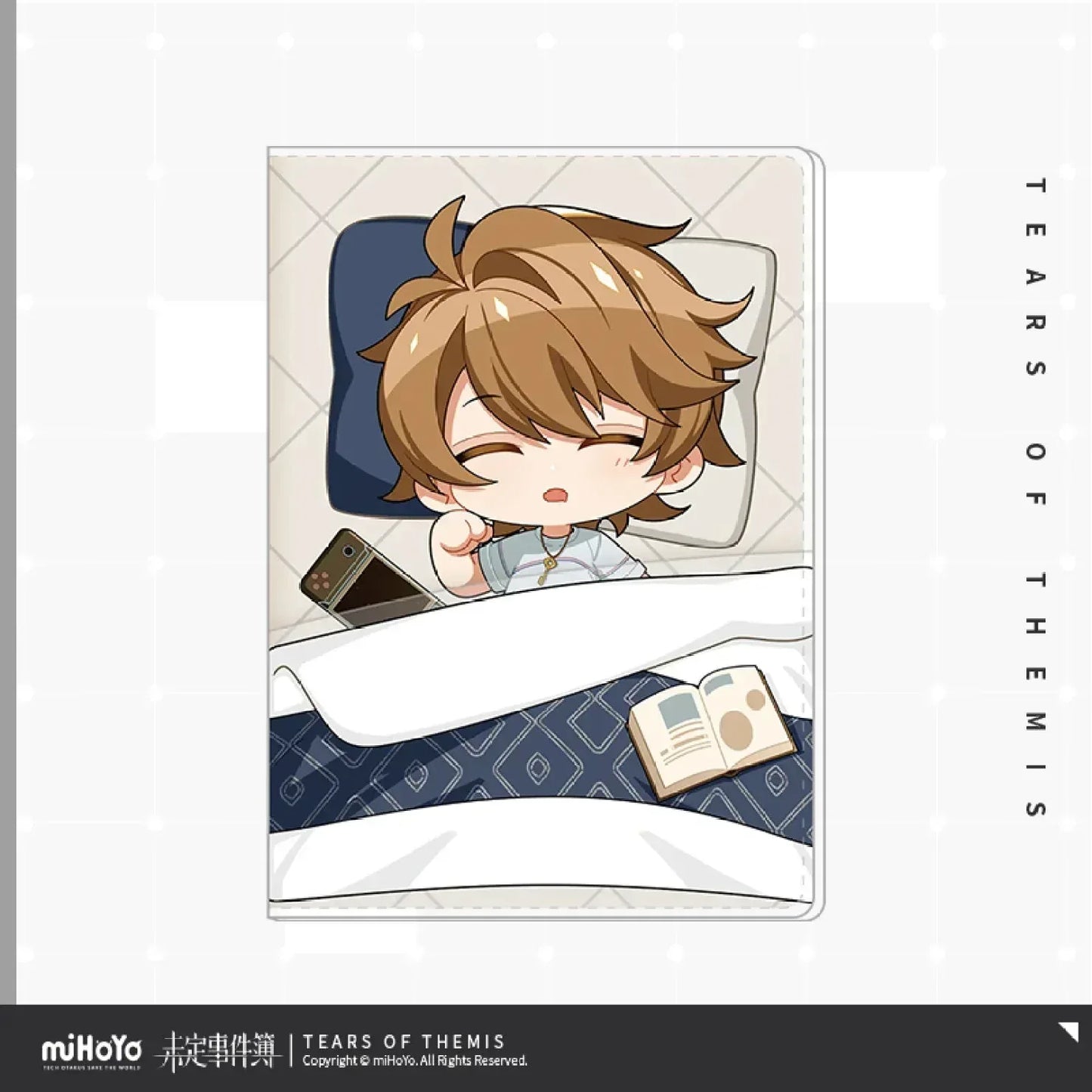 Tears of Themis Jin Ye Hao Mian Series Chibi PVC Pocket Notebook Luke Pearce ACG Go Anime www.acg-go.com Artem Wing, Luke Pearce, Marius von Hagen, Stationary, Tears of Themis, Vyn Richter