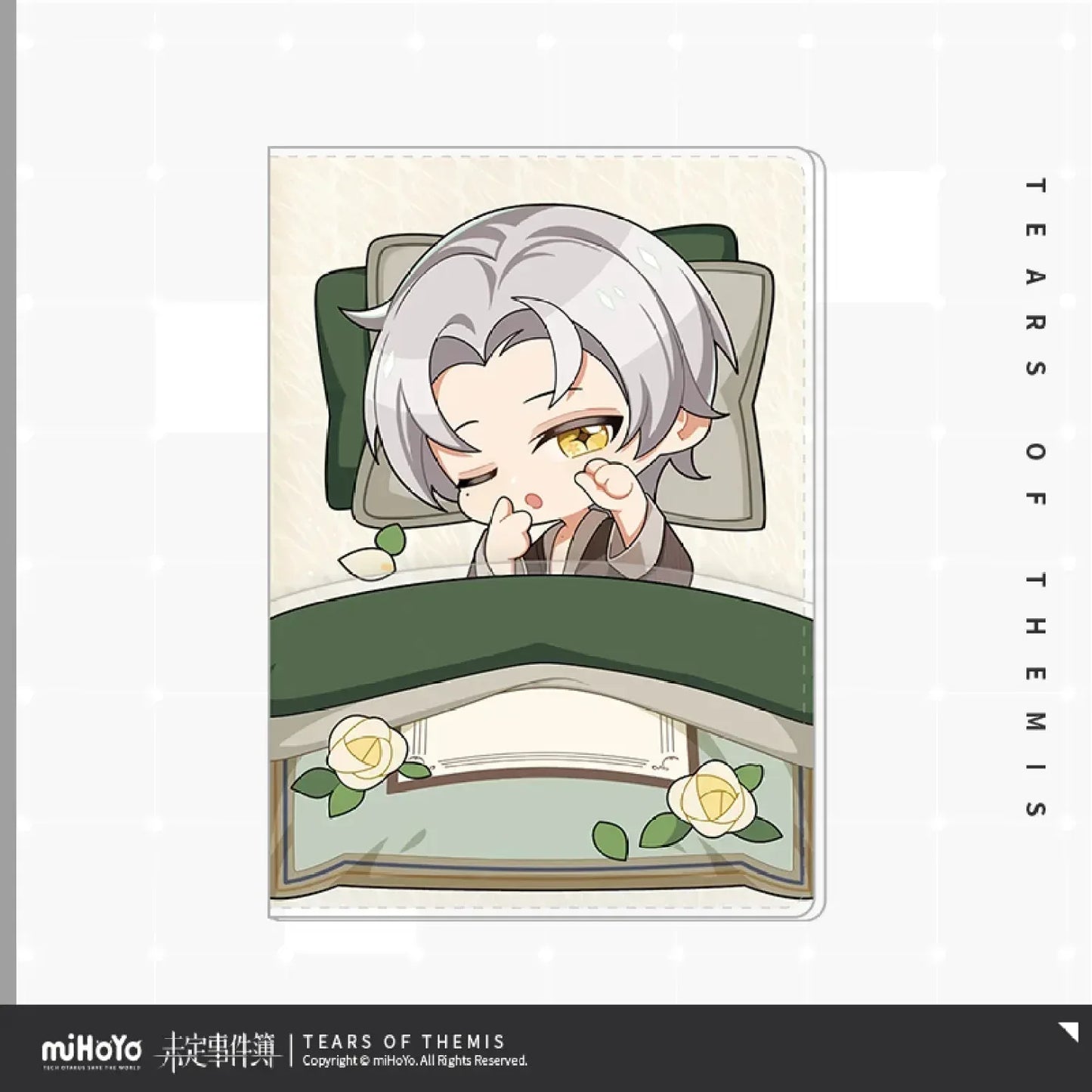 Tears of Themis Jin Ye Hao Mian Series Chibi PVC Pocket Notebook Vyn Richter ACG Go Anime www.acg-go.com Artem Wing, Luke Pearce, Marius von Hagen, Stationary, Tears of Themis, Vyn Richter