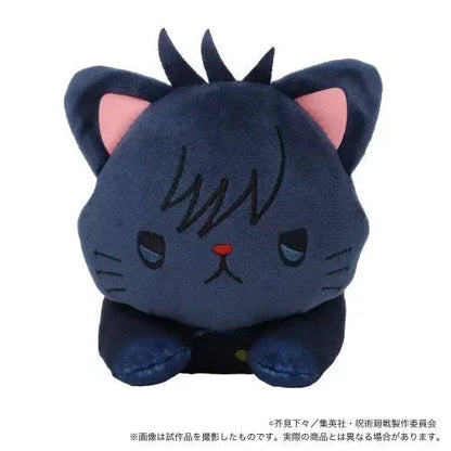 Jujutsu Kaisen with CAT Plushie With Sleep Shade -Nesoberi Nobara Kugisaki ACG Go Anime www.acg-go.com Kento Nanami, Megumi Fushiguro, Nobara Kugisaki, Plush, Satoru Gojo, Yuji Itadori