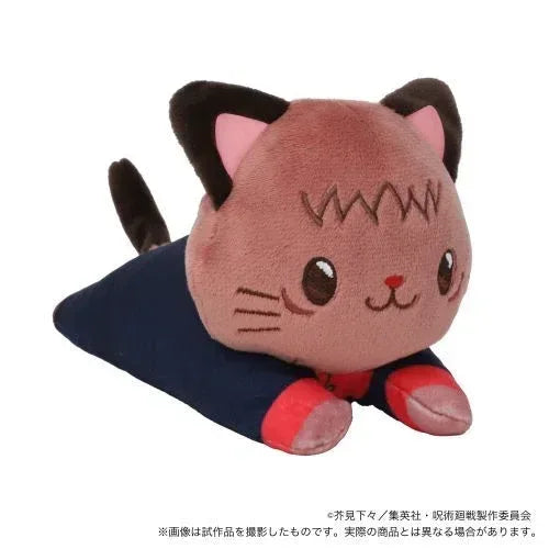 Jujutsu Kaisen with CAT Plushie With Sleep Shade -Nesoberi Nobara Kugisaki ACG Go Anime www.acg-go.com Kento Nanami, Megumi Fushiguro, Nobara Kugisaki, Plush, Satoru Gojo, Yuji Itadori