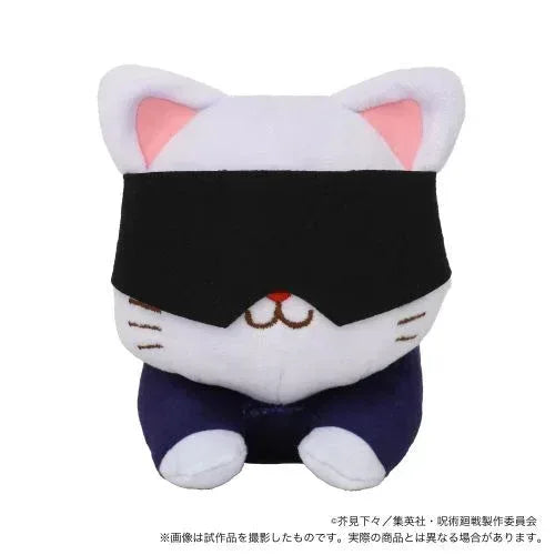 Jujutsu Kaisen with CAT Plushie With Sleep Shade -Nesoberi Nobara Kugisaki ACG Go Anime www.acg-go.com Kento Nanami, Megumi Fushiguro, Nobara Kugisaki, Plush, Satoru Gojo, Yuji Itadori