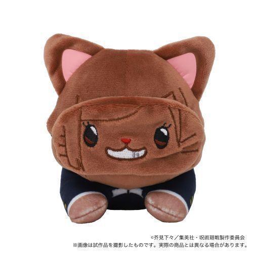 Jujutsu Kaisen with CAT Plushie With Sleep Shade -Nesoberi Nobara Kugisaki ACG Go Anime www.acg-go.com Kento Nanami, Megumi Fushiguro, Nobara Kugisaki, Plush, Satoru Gojo, Yuji Itadori